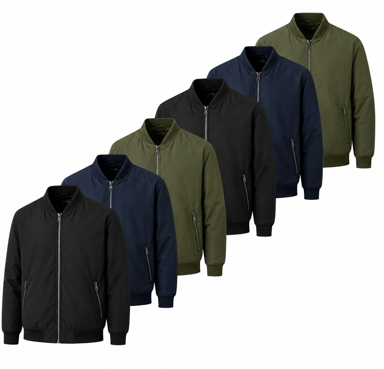 [PAGUE 3 E LEVE 6] - Jaqueta Bomber Casual Masculina