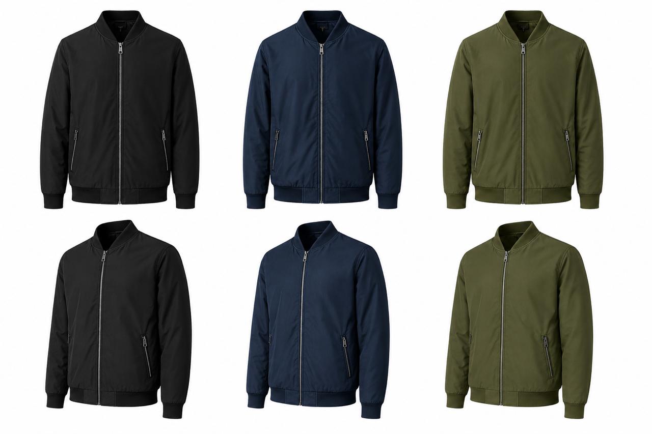 [PAGUE 3 E LEVE 6] - Jaqueta Bomber Casual Masculina